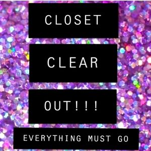 CLOSET CLEAR OUT SALE